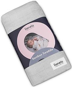 Plapuma Lionelo Bamboo Swaddle Grey Stone