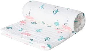 Plapuma Akuku Muselin Flamingos