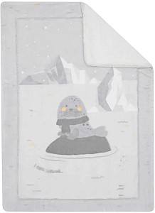 Plapuma Kikka Boo Sherpa Seally Me Grey 80x110 cm