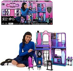 Casuta pentru papusi BARBIE Monster High „Boo-tique Hotel” (JBF16)