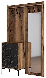 Прихожая Trendy Berlin BC Орех (Коричневый)/Черный мрамор