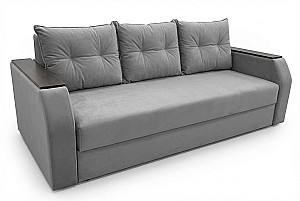 Диван Aurus Clever 225 см (tick-tac) Серый