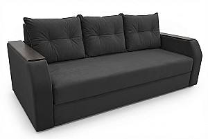 Диван Aurus Clever 225 см (tick-tac) Черный