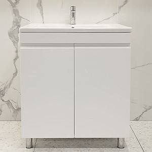 Dulap sub lavoar Bayro Studio Duo Alb Mat