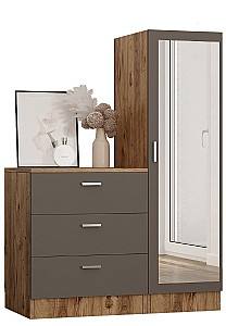 Комод Trendy CC6-AA Атлантическая сосна (Коричневый)/Антрацит (Серый)