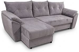 Canapea coltar Aurus Viva 256x150 cm (tick-tac) Gri-Violet