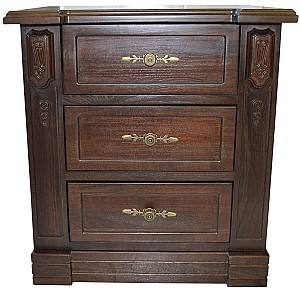 Прикроватная тумбочка Viitorul Serenada III Дуб Темный