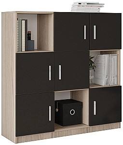 Comoda Trendy VO7-OB Stejar (Bej)/Negru