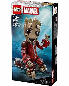 Constructor LEGO Marvel: Costumul Ravager Groot (76341)