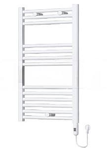 Uscător de prosoape Radiva Flat Haiti White 500x800 mm