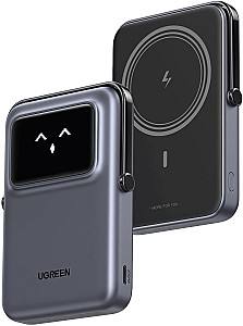 Acumulator extern Ugreen Uno Series Magnetic Wireless with Kickstand Space Gray