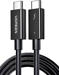 USB сablu Ugreen US501 Type-C to Type-C Thunderbolt 4 40Gbps Black