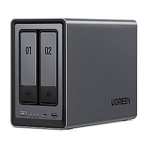 Сетевое хранилище данных Ugreen DXP2800 (Diskless) EU Black 25369