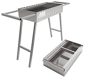Gratar pentru frigarui AibGrill GoTur 1.5mm Inox