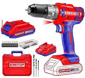 Дрель Emtop ECIDL6200128