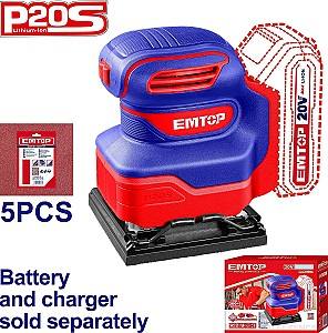 Вибрационная шлифмашина Emtop ELSHS2014