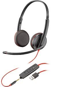Casti Poly Blackwire 3225 Stereo USB-A