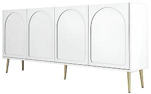 Comoda Trendy Lyon 80 Alb/Auriu