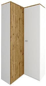 Dulap colt Sokme Barcelona 2D Stejar Artizan / Alb