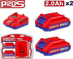 Incarcator pentru scule electrice Emtop ELBCPK1222