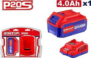 Incarcator pentru scule electrice Emtop ELBCPK1214