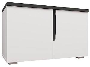 Обувница Sokme Джордан 2Д Белый/Антрацит