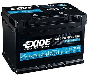 Аккумулятор Exide Start-Stop AGM EK700