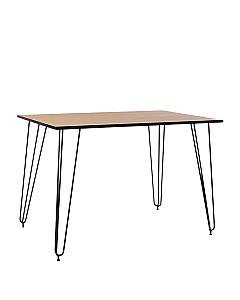 Стол Nowy Styl Aller черный/дуб