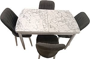 Набор стол и стулья Kelebek ES-560 (4 стульев)