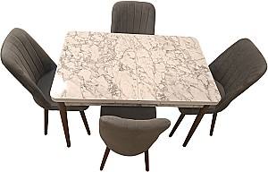 Набор стол и стулья Kelebek ES-1012 (4 стульев)