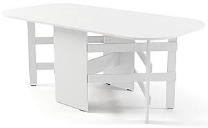 Стол ML Mobila Овал (1000x2000) Белый