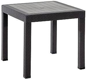 Masa de gradina Modalife Rattan Antracite