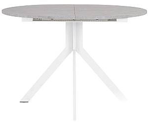 Стол Nowy Styl Argon Белый/Бетон (Серый)