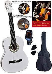 Классическая гитара Clifton Valesca 4/4 White Set