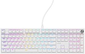 Tastatura gaming  Genesis Thor 404 White (Outemu Peach Silent V3)