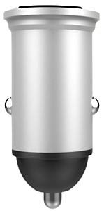 Incarcator auto HELMET Car Charger 2xUSB 2.4A Silver