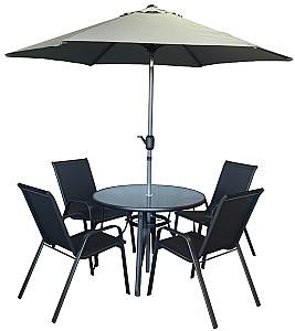 Набор садовой мебели Sonmez 0431010 Black