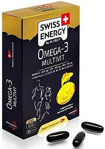Жирные кислоты Swiss Energy Omega-3 Multivit