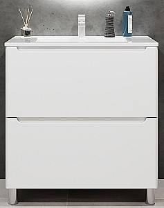 Dulap sub lavoar Bayro Bergamo Alb Mat 800