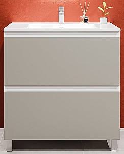 Dulap sub lavoar Bayro Wings Light Grey 800