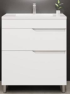 Dulap sub lavoar Bayro Teona Alb Mat 600