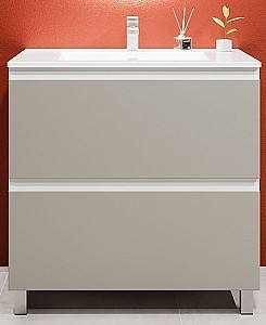 Dulap sub lavoar Bayro Wings Light Grey 1000