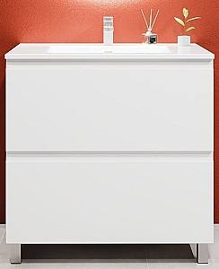 Dulap sub lavoar Bayro Wings Alb Mat 1000