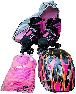 Роликовые коньки Oushen 9087-1 PINK-S