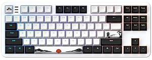 Tastatura gaming Dark Project 87 Fuji II White
