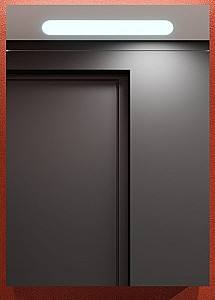 Шкаф в ванную Bayro Portis LED 700x800 White