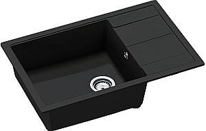 Кухонная мойка SanDonna Ines 780 Metallic Black