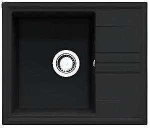 Кухонная мойка SanDonna Alina 590 Metallic Black