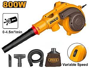 Aparat de suflat frunze electric INGCO AB8038