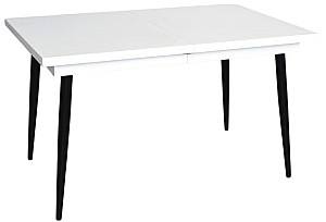 Стол Evelin DT 433-3B Белый / Черный